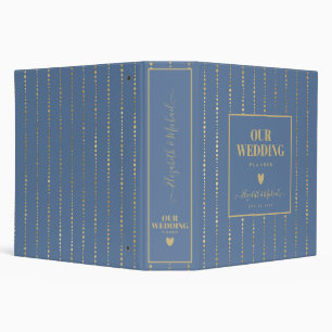 Personalized Wedding Planning Photo Keepsake Binder