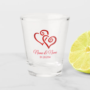 Personalized Wedding Shot Glass