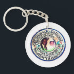 Personalized Wedding Souvenir Keychains<br><div class="desc">Personalized photo wedding souvenir keychains. Personalized photo mugs are fun for any special occasion. Upload your own photo for a wedding or honeymoon memento, a custom vacation souvenir, or as a unique party favour. The text template makes it easy to add your own words, or you can delete it completely....</div>