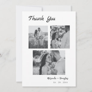 Personalized Wedding Thank You Card