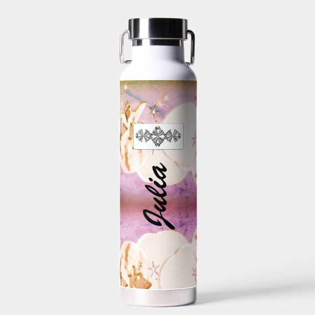 Personalized Wedding  Water Bottle (Front)