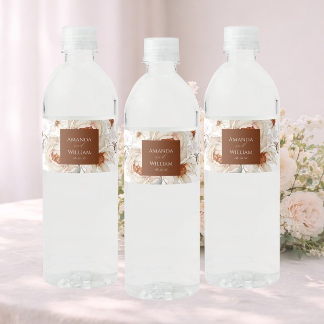 Personalized Wedding Water Bottle Label (Creator Uploaded)
