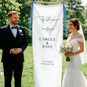 Personalized Wedding Welcome Sign – Custom