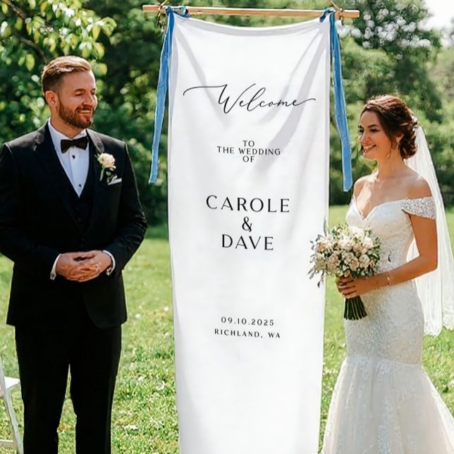 Personalized Wedding Welcome Sign – Custom  (Creator Uploaded)