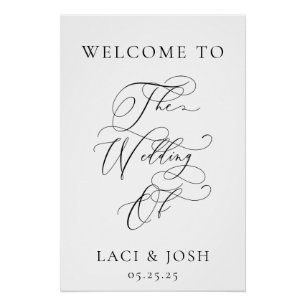 Personalized Wedding Welcome Sign Custom Welcome