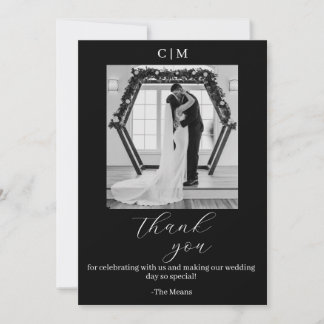 Personalized WeddingThank You Card