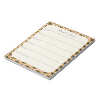 Personalized Weekly Planner | Elegant Geometric