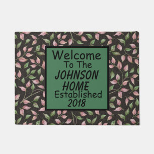Personalized Welcome Doormat