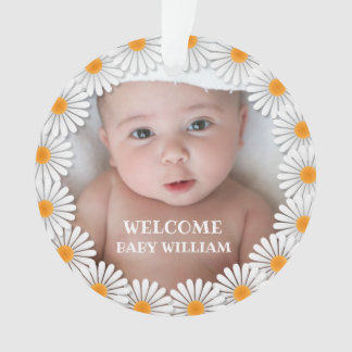 Personalized Welcome New Baby Ornament