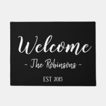 Personalized Welcome Script Modern