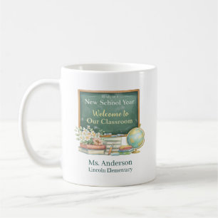 Personalized Welcome to Our Classroom Teacher Coffee Mug