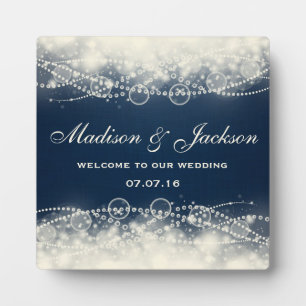 Personalized Welcome to our wedding Plaque
