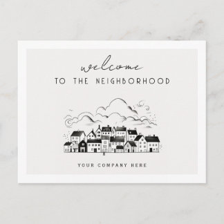 Personalized Welcome to the Neighbourhood Realty Postcard