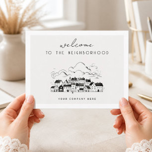 Personalized Welcome to the Neighbourhood Realty Postcard