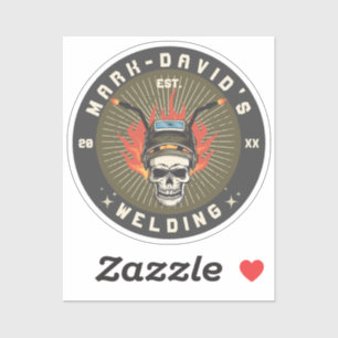 Personalized Welder Metal Worker Welding Workshop