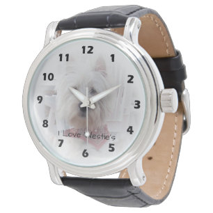 Personalized West Highland Terrier Design Watch
