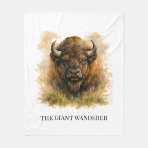 Personalized Western Ranch Cozy Decor Fleece Blanket