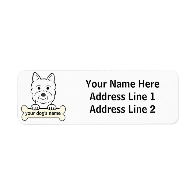 Personalized Westie (Front)
