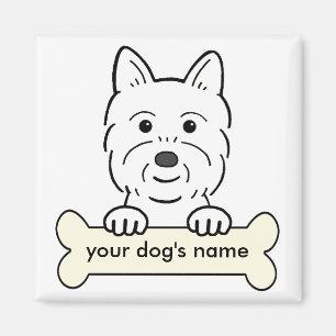 Personalized Westie Magnet
