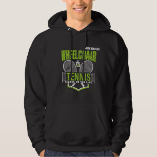 Personalized Wheelchair Tennis Club League Name Hoodie