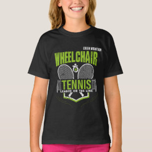 Personalized Wheelchair Tennis Club League Name T-Shirt