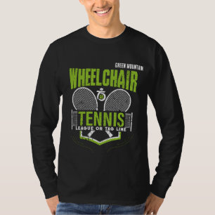 Personalized Wheelchair Tennis Club League Name T-Shirt