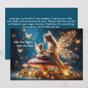 Personalized Whimsical Fairy Mother’s Day Card