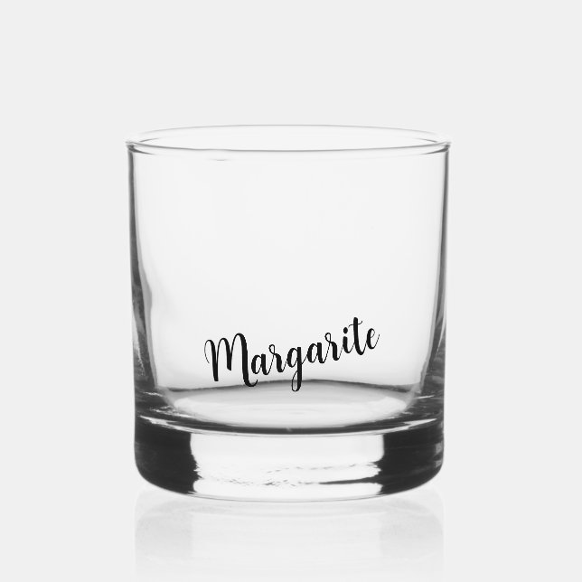 Personalized Whiskey Glass (Front)