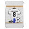 Personalized White Black Football Soccer Jersey