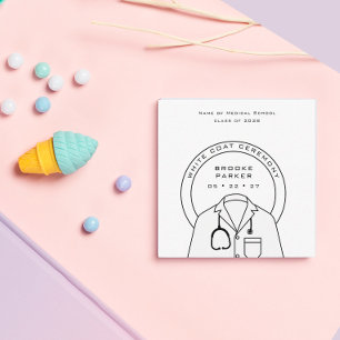 Personalized White Coat Ceremony   Enclosure Card