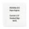 Personalized WHITE Cocktail Paper Napkins