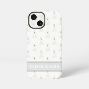 Personalized White Lab Labrador Dog iPhone 13 Mini Case