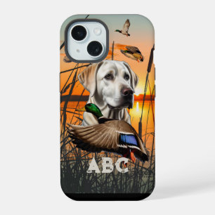 Personalized White Labrador Retriever iPhone 15 Case