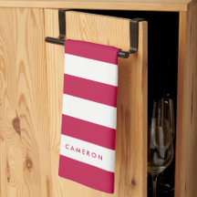 Personalized White Stripes and Editable Colour