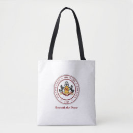 + PERSONALIZED White Tote Bag w/ PMC Seal