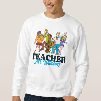 Personalized | Whole Gang 13 Mystery Inc Teacher Sweatshirt