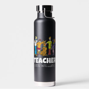 Personalized Whole Gang 14 Mystery Inc Teacher Water Bottle