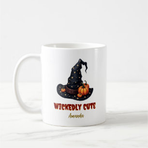 Personalized Wickedly Cute Halloween Friend Gift Coffee Mug