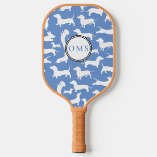 Personalized Wiener Dog, Sausage Dog Pickleball Paddle