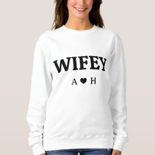 Personalized Wifey 2026 Custom Bride, Fiance Sweatshirt