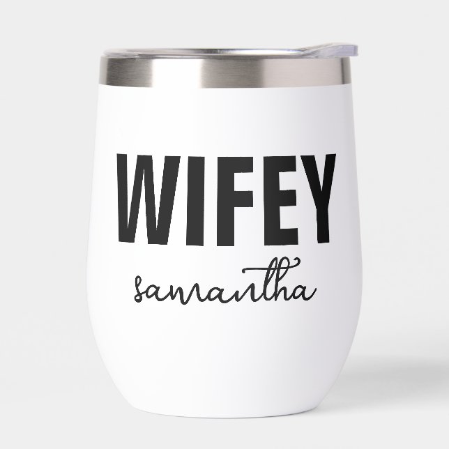 Personalized Wifey Name (Left)