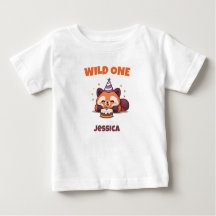 Personalized Wild One Red Panda First Birthday