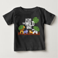 Personalized WILD ONE Safari First Birthday