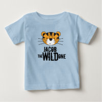 Personalized WILD ONE Tiger First Birthday
