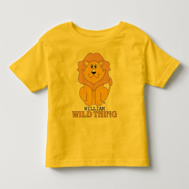 Personalized Wild Thing T-Shirt (Front)