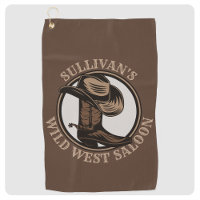 Personalized Wild West Saloon Western Cowboy Boots