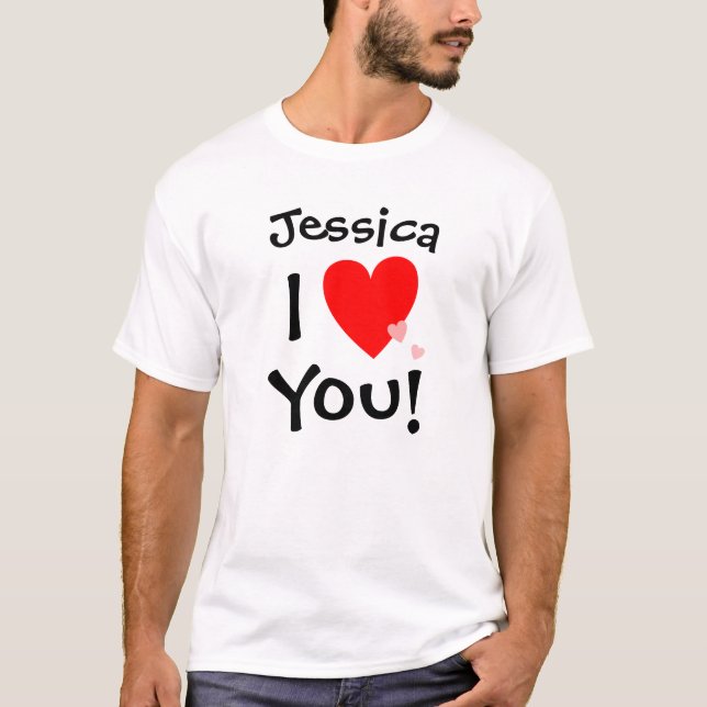 Personalized Will You Marry Me Marriage Proposal T-Shirt (Front)