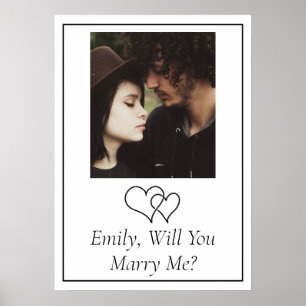 Personalized Will  You Marry Me   Poster