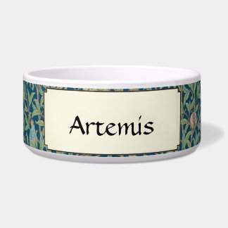 Personalized William Morris Bird and Pomegranate