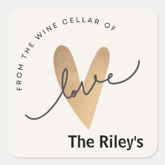 Personalized Wine Cellar Stickers 
